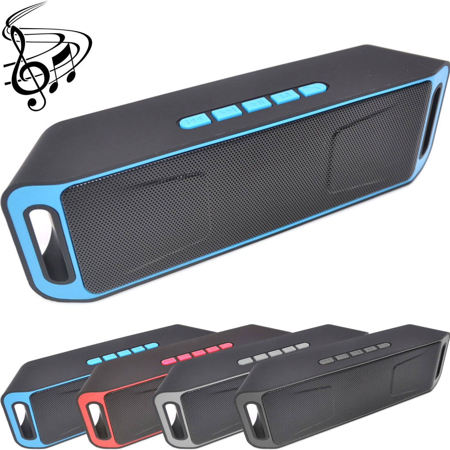 WIRELESS BLUETOOTH SPEAKER HIGH BASS PORTABLE INDOOR OUTDOOR STEREO LOUDSPEAKER