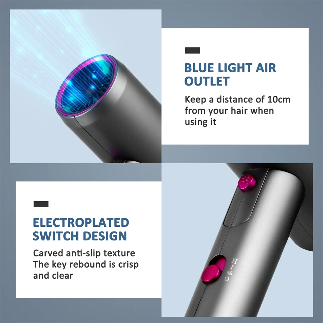 Hair Dryer Household Negative Ion High Speed Hot and Cold Air High Power Internet Celebrity Hair Dryer Hair Salon