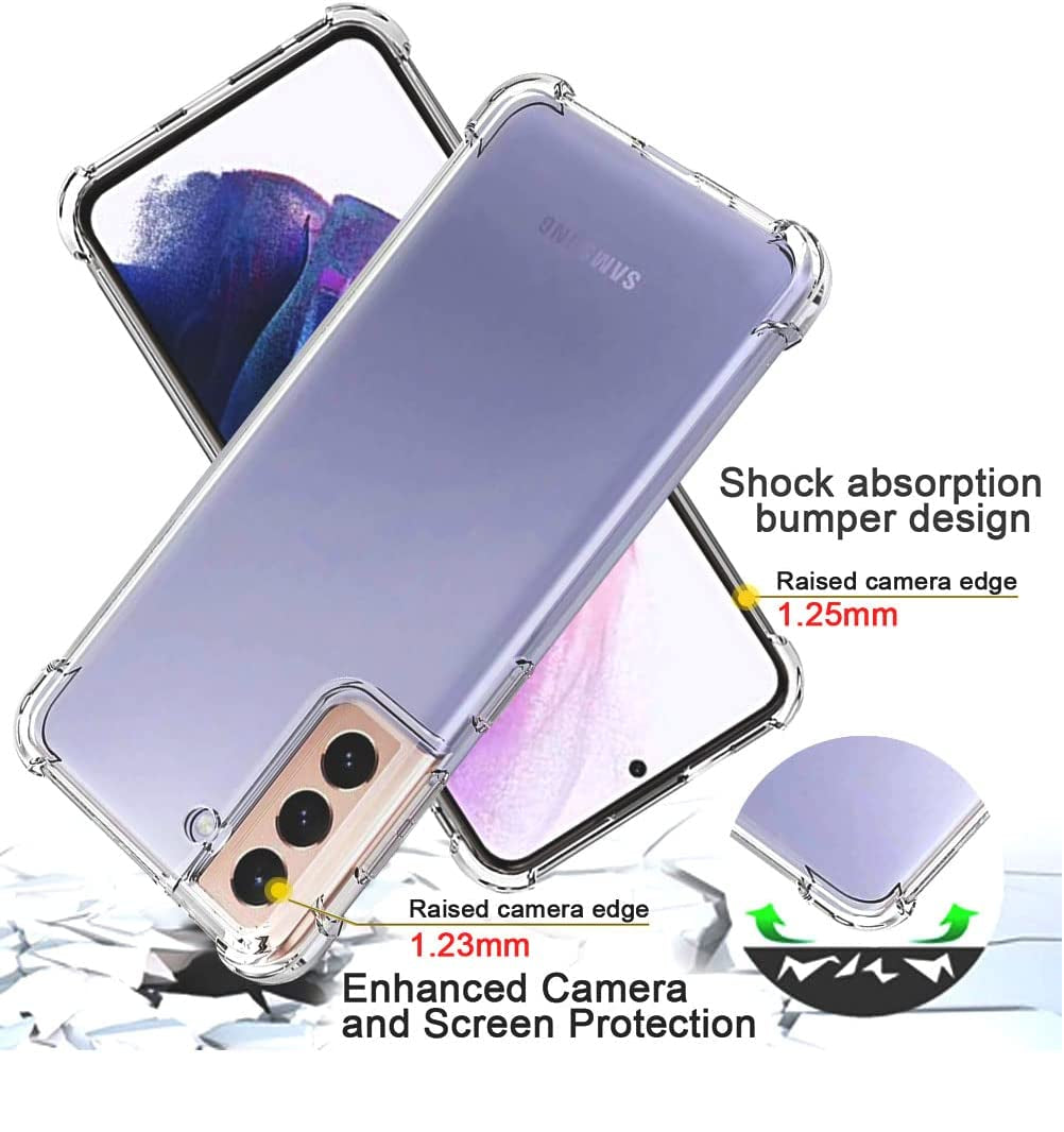 Shockproof Case for Samsung Galaxy S24 S23 S22 S21 S20 Ultra plus FE Phone Cover