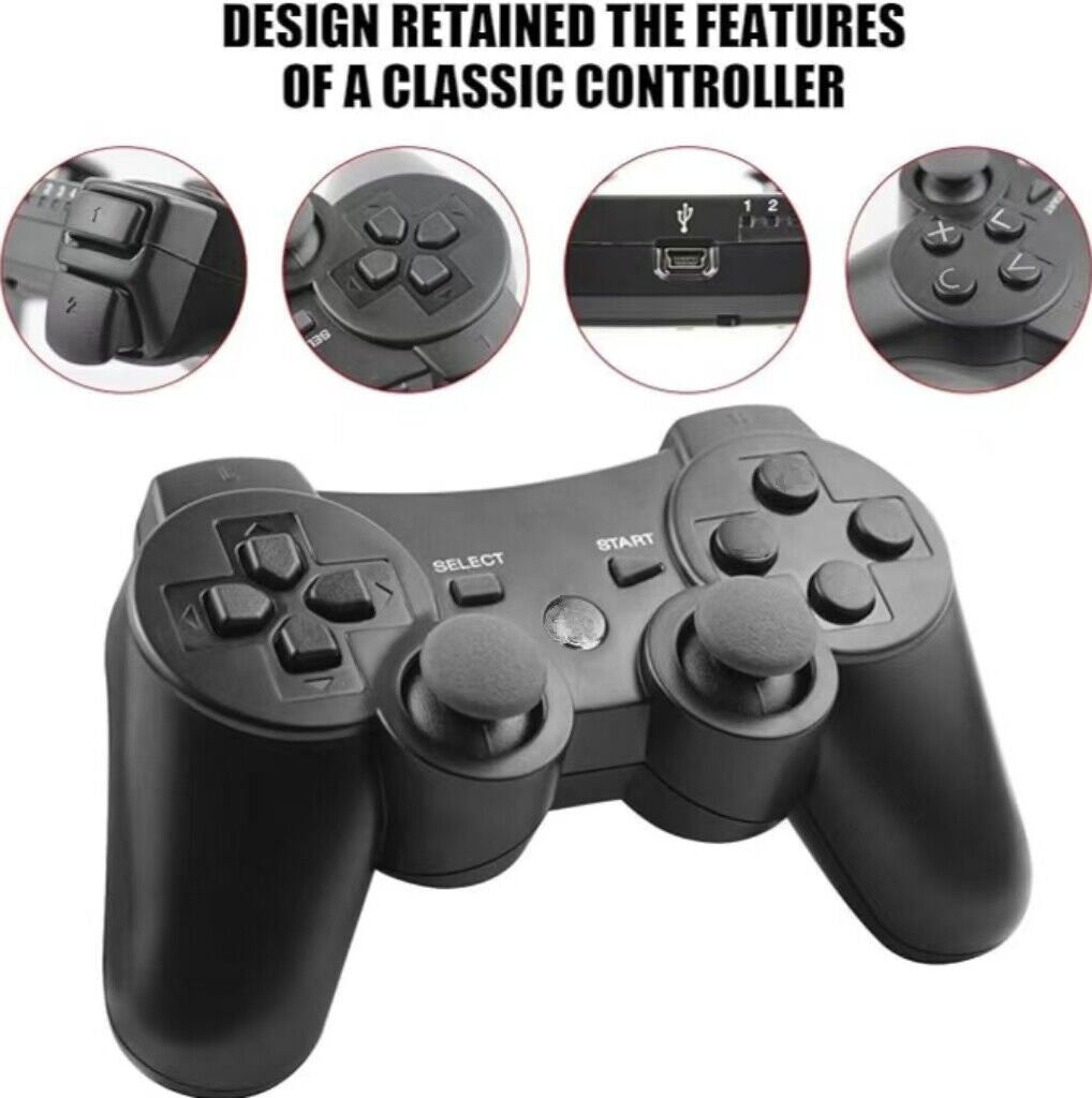 Remote Game Pad for PS3 Wireless Bluetooth 3.0 Controller Game Controller UK