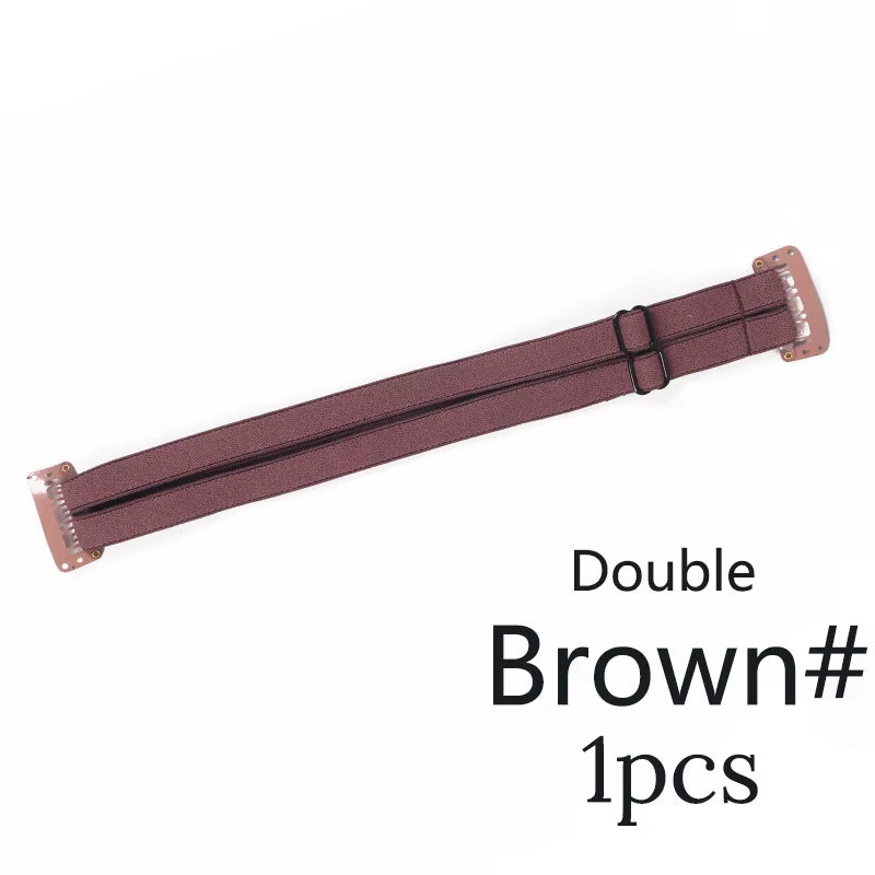 Hair Band with Clip Stretching Straps for Preventing Hair from Covering Eyes & Face Adjustable Elastic Band for Long Hair