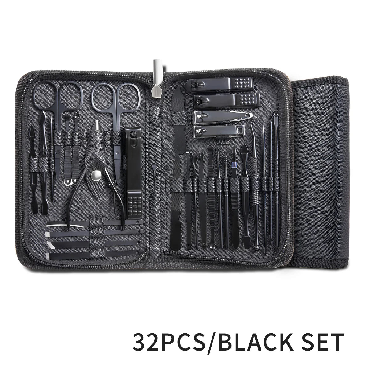 Manicure Set Pedicure Nail Clippers Set 7/32Pcs Professional Grooming Tools Including Facial Fingernails and Toenails Nail Care