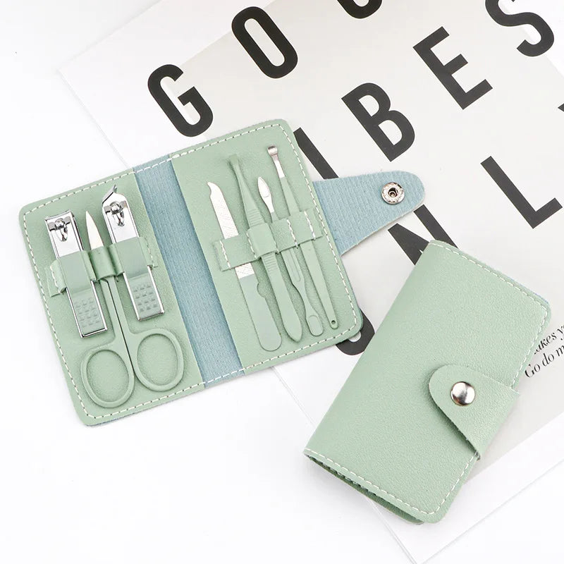 Manicure Set Pedicure Nail Clippers Set 7/32Pcs Professional Grooming Tools Including Facial Fingernails and Toenails Nail Care
