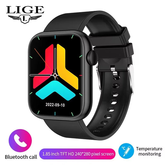 Bluetooth Call Smartwatch Women Men Sports Fitness Watches Woman Body Temperature Monitoring Waterproof Smart Watch Ladies