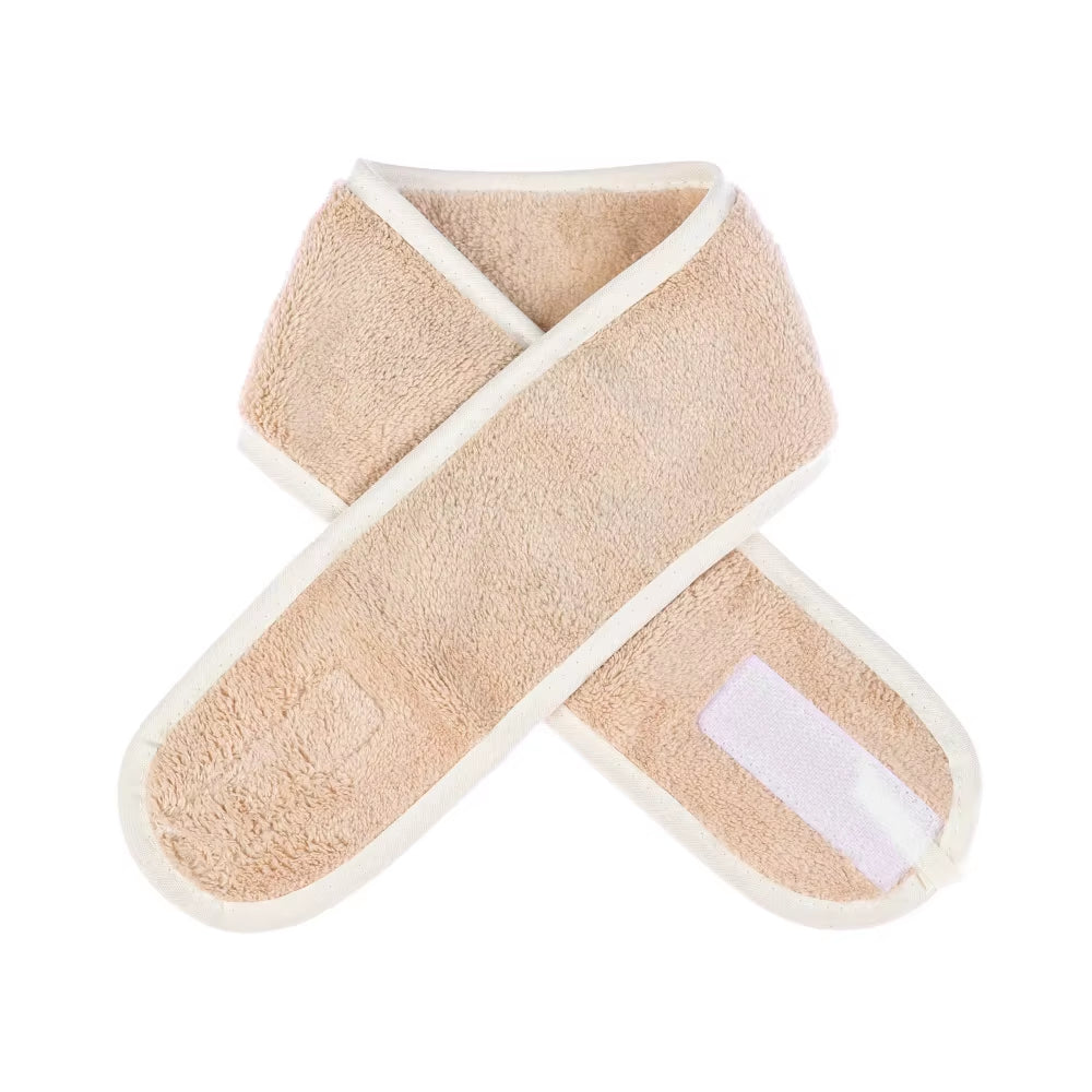 Adjustable Wide Hairband Makeup Head Band Toweling Hair Wrap Shower Cap Stretch Salon SPA Facial Headband Make up Accessories