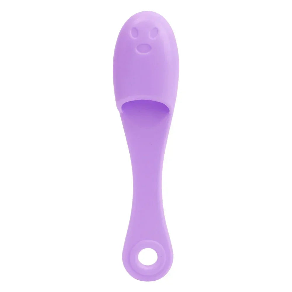 Silicone Nose Brush Facial Pore Cleaner Portable Blackhead Double-Sided Massage Brushes Beauty Cleaning Tool Facial Nasal Scrub