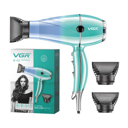 Hair Dryer Professional Air Blower Hot and Cold Adjustment Hair Dryer Machine Powerful Hair Salon for Household Use V-452