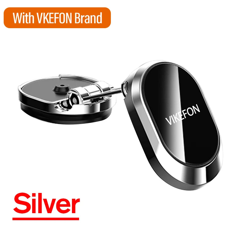 VIKEFON Magnetic Car Phone Holder Mount Magnet Smart Mobile Stand Cell GPS Support in Car for Iphone 15 14 13 12 Xiaomi Samsung