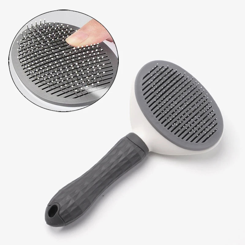 Dog Cat Hair Removal Comb Brush Plastic Pet Grooming Products for Cats Gotas Katten Brushes Mascota Accessories Cleaning Combs