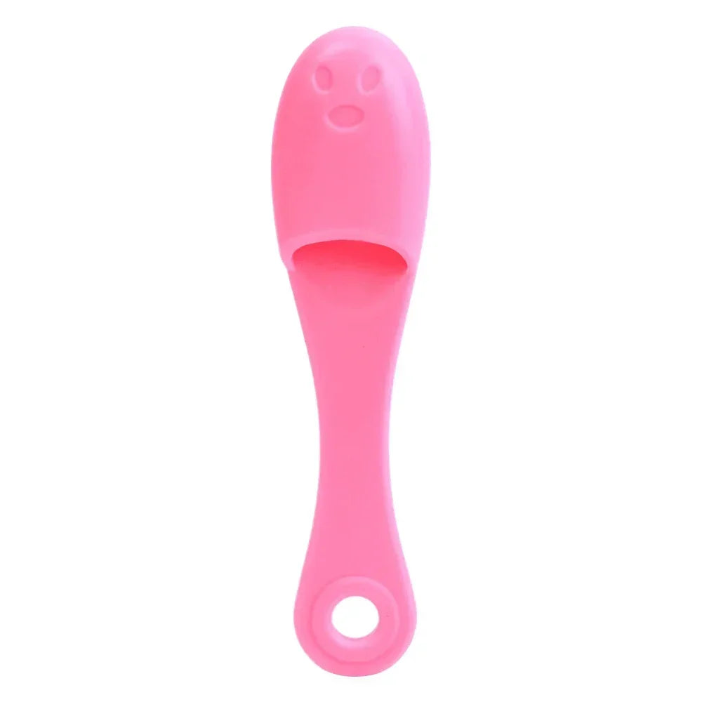 Silicone Nose Brush Facial Pore Cleaner Portable Blackhead Double-Sided Massage Brushes Beauty Cleaning Tool Facial Nasal Scrub