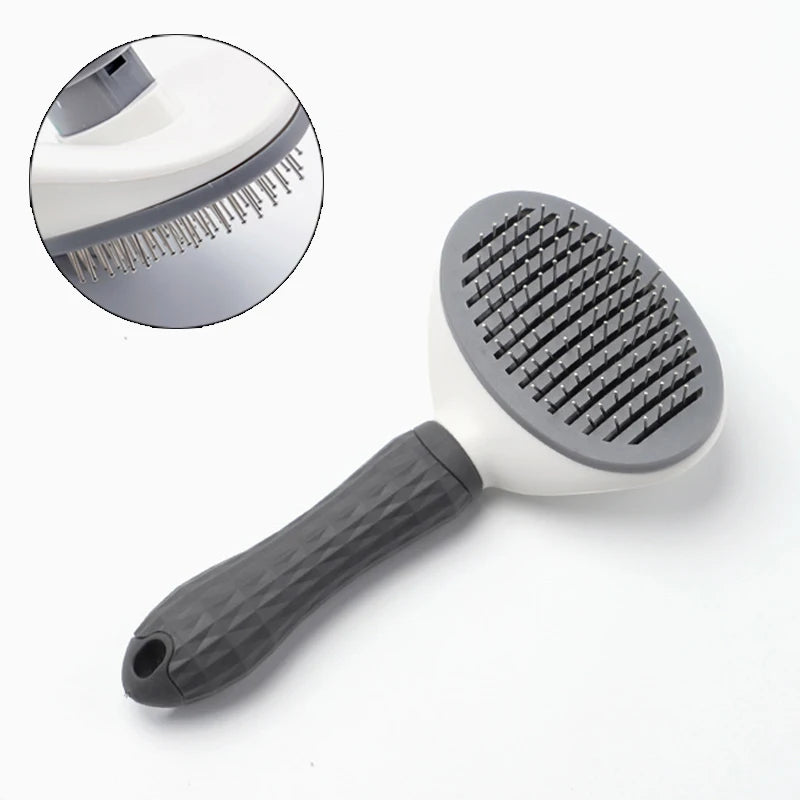 Dog Cat Hair Removal Comb Brush Plastic Pet Grooming Products for Cats Gotas Katten Brushes Mascota Accessories Cleaning Combs